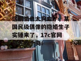 这剧情也太狗血了，某国民级偶像的隐婚生子实锤来了，17c官网带你吃个爽！